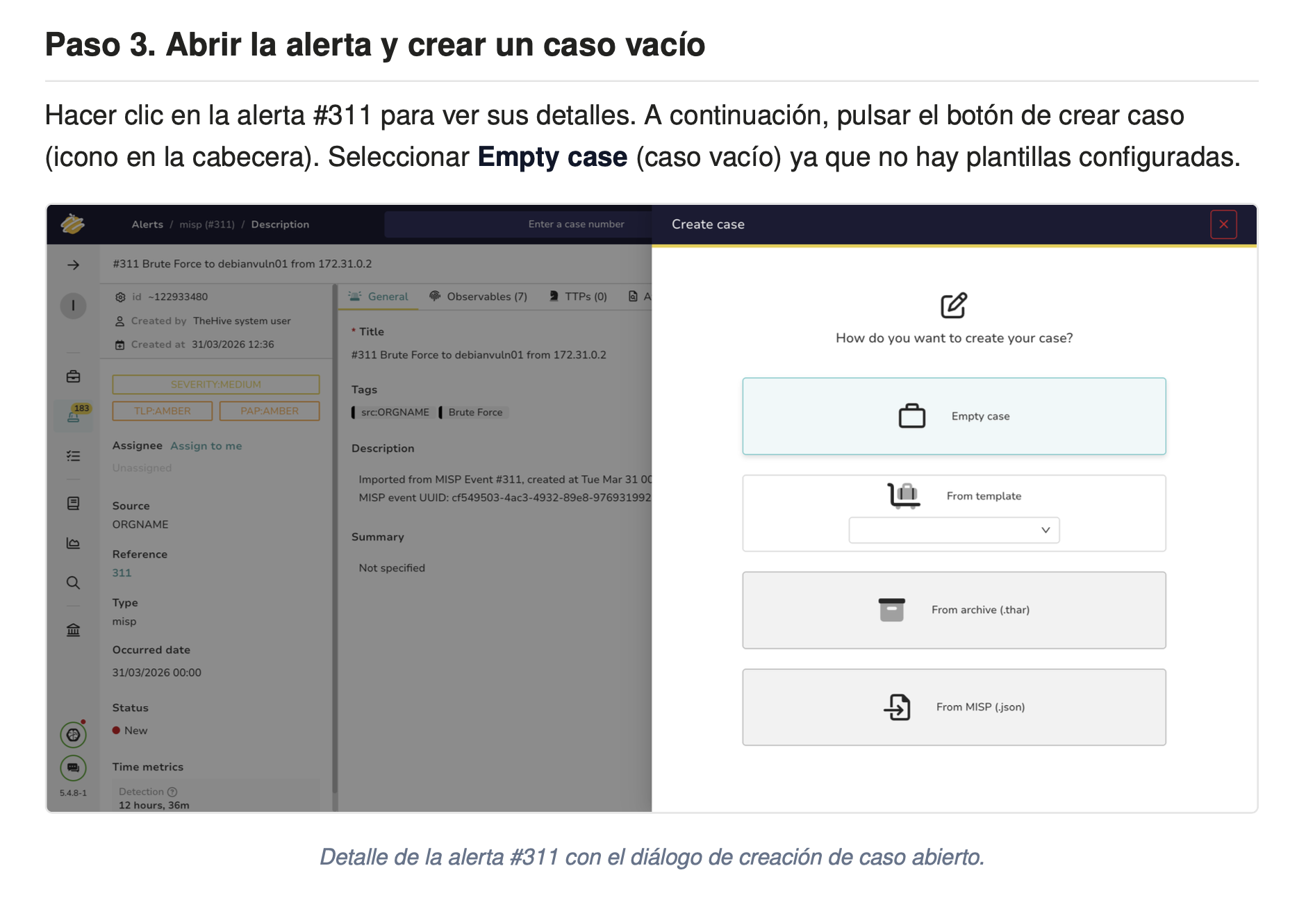 Ejemplo de guía paso a paso generada a partir de una grabación de MENTORA